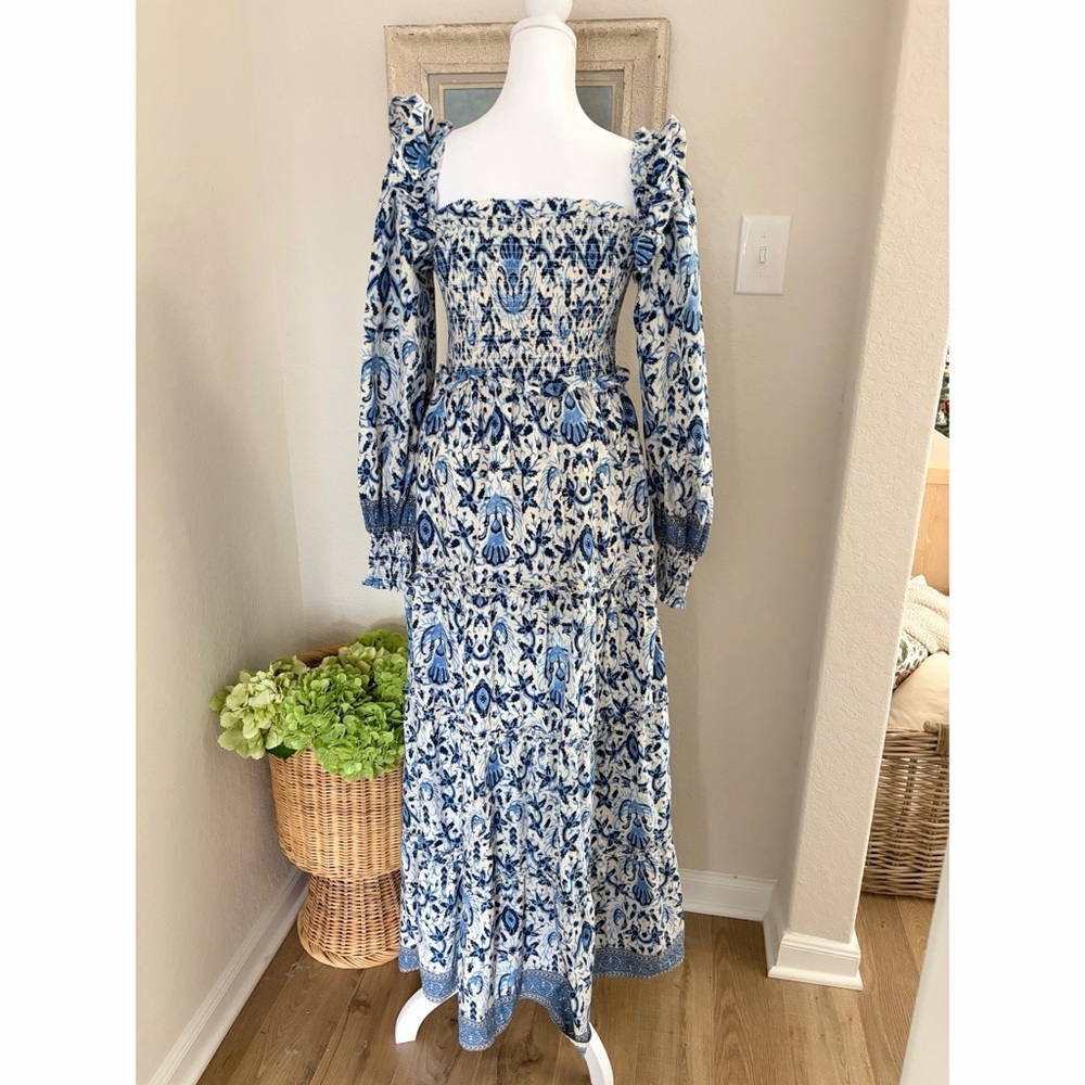 Love The Label Mabelline Print Genevieve Maxi Dress XS